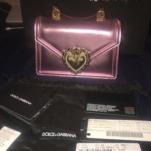 Dolce and Gabbana devotion cross bag